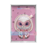 Nimmy Cool & Cute 2.0 Pink Rabbit Embroidery Magnetic Stand with MagSafe Pink - N-KM-BSZJ-030