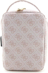 Guess 4G Printed Stripes Organizer Travel Bag Pink - GUHBP4RPSP