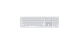 Apple Magic Keyboard with Touch ID and Numeric Keypad for M1 Silver Arabic A2520 - ML2C3AB/A