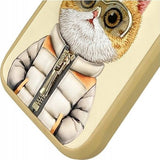 Nimmy Cool & Cute 2.0 Cat Case for iPhone 16 Pro Max 6.9" Khaki - N-KM-iP16-Pro-Max-05