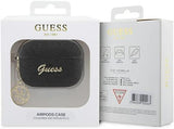 Guess Glitter Flake 4G Charm Collection for Airpods Pro 2 Black - GUAP2GLGSHK