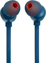 JBL Harman Tune 310C In Ear USB C Headphones Blue - JBLT310CBLU