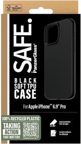 Panzer Glass Safe Soft TPU Case for iPhone 16 Pro Max 6.9" Black - SAFE95903