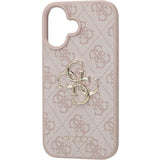 Guess 4G Big Logo Case for iPhone 16 6.1" Pink - GUHCP16S4GMGPI