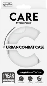 Panzer Glass Care Urban Combat Case for iPhone 16 Pro Max 6.9" Clear - 1356