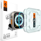 Spigen Glastr EZ Fit HD Screen Protector for Apple Watch Ultra Series 49mm 2 Pack - AGL05556