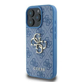 Guess 4G Big Logo Case for iPhone 16 Pro 6.3" Blue - GUHCP16L4GMGBL