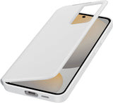 Samsung Galaxy S24 FE Smart View Wallet Case White EF-ZS721CWEGWW