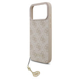 Guess 4G Charms Case for iPhone 17 Pro Max 6.9" Tone on Tone Pink - GUHMP17XGF4GCP