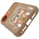 Nimmy Cool & Cute 2.0 Bear Case with MagSafe for iPhone 17 6.3" Brown Orange - N-KMLL-IP17-011-B