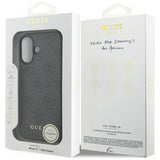 Guess 4G Charms Case for iPhone 17 6.3" Tone on Tone Grey - GUHMP17SGF4GCK