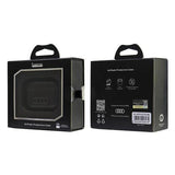 Audi Leather Big Logo AirPods Pro 2 Cover Black - AU-APP2-GT/D3-BK