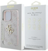 Guess 4G Big Logo Case for iPhone 16 Pro 6.3" Pink - GUHCP16L4GMGPI
