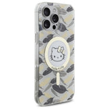 Hello Kitty IML Golden Leaves Case with MagSafe for iPhone 16 Pro Max 6.9" White - HKHMP16XHGLEH