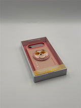 Nimmy Glass Cool Dog Face Case with Detachable MagSafe Grip Stand for iPhone 17 Air 6.5" Pink - N-YJKM-CXZJ-IP17-AIR-031