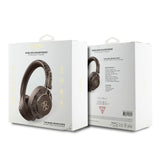 Guess 4G Big Metal Logo Bluetooth On Ear ENC Headphone Brown - GUBHS72P4FC4MW