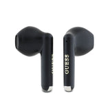 Guess Printed Classic Logo TWS Wireless Earphones Black- GUTWSJ14ESGK