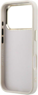 Guess 4G & Big Resin Logo Case for iPhone 17/18 Pro Max 6.9" Pink - GUHCP18X6P4SRMLP