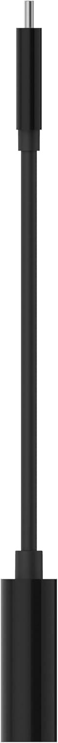 Belkin 2 in 1 USB C to Ethernet Adapter with 60W USB C Charging Cable for MacBook Black - INC001btBK