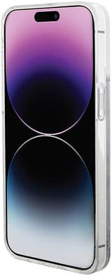 Hello Kitty Liquid Glitter Charms Kitty Head Case for iphone 15 Pro Max 6.7" Clear - HKHCP15XLIKHET