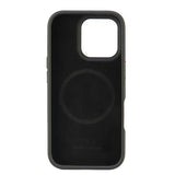 Audi Carbon Fiber Sports Red Circle Hardcase with MagSafe for iPhone 16 Pro 6.3" Black/Red - AUS-TPUPCMIP16P-RSQ/D5-BK