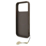 Guess 4G Charms Case for iPhone 17 Pro Max 6.9" Tone on Tone Brown - GUHMP17XGF4GCW