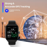 Amazfit GTS 4 A Zepp Brand Heart Rate Fitness & Smart Watch Infinite Black