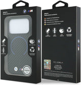 BMW M Carbon Printed Ring Case with MagSafe for iPhone 17/18 Pro 6.3" Black - BMHMP18L26SWPCMKB