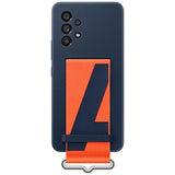 Samsung Galaxy A53 5G Silicone Cover with Strap Navy - EF-GA536TNEGWW