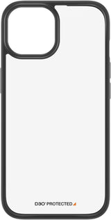 Panzer Glass Military Grade Standard Clear Case for iPhone 15 6.1" Black Edition - 1176