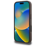 Guess 4G PU Peony Background Case with MagSafe for iPhone 16 Pro Max 6.9" Brown - GUHMP16XP4PWPW