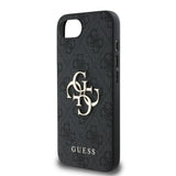 Guess PU 4G Metal Big Logo Case for iPhone 16e 6.1" Grey - GUHCPSE44GMGGR
