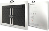 Guess 4G Printed Stripes Laptop Sleeve for 16" MacBook Black - GUCS16P4RPSK
