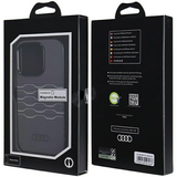Audi IML Hard Case with MagSafe for iPhone 15 Pro 6.1" Black - AU-IMLMIP15P-A6/D3-BK