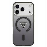 Guess IML Gradient Triangle Logo Case with MagSafe for iPhone 17 Pro Max 6.9" Black - GUHMP17XHGTMLCGK