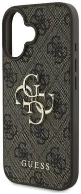 Guess 4G Big Logo Case for iPhone 16 6.1" Brown - GUHCP16S4GMGBR