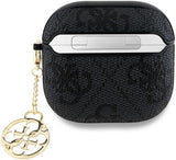 Guess 4G Charm Collection Case for AirPods 4 Black - GUA4G4GSMK