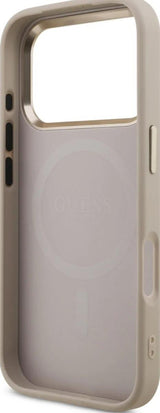 Guess 4G Triangle Logo Case with MagSafe for iPhone 17 Pro 6.3" Rose Gold - GUHMP17LP4GTDGMP