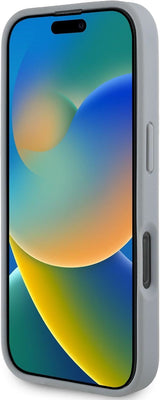 BMW M Carbon Tricolor Line Case with MagSafe for iPhone 16 Pro 6.3" Grey - BMHMP16L23PUDTS