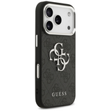 Guess Big 4G Classic Logo Case for iPhone 17 Pro Max 6.9" Black - GUHCP17XP4G4SMCK