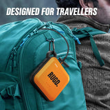 STK RUGD 10500 mAh Power Bank Orange with SOS Light - RD/POBR1