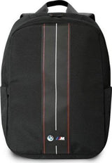 BMW Nylon Red Stripe Backpack for 16" Laptop Black - BMBP15COMPVSKR