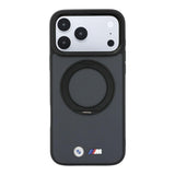 BMW Kevlar Case with 360 MagSafe Ring Stand for iPhone 17/18 Pro 6.3" Anthracite - BMHMP18L26SWTKRSG