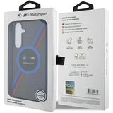 BMW Motorsport IML Circle Hard Case with MagSafe for Samsung Galaxy S24 6.2" Black - BMHMS24S23HTPUK