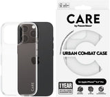 Panzer Glass Care Urban Combat Case for iPhone 16 Pro 6.3" Clear - 1354