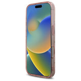 Guess IML Peony On 4G Background Case with MagSafe for iPhone 16 Pro 6.3" Pink - GUHMP16LH4PYEEP