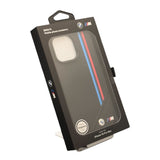BMW M Meshed Tricolor Stripes Case with MagSafe for iPhone 16 Pro Max 6.9" Black - BMHMP16X23PUTRK