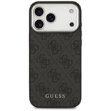 Guess 4G Classic Logo Case with MagSafe for iPhone 17 Pro Max 6.9" Black - GUHMP17XP4GSSMCK
