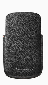 BlackBerry Black Leather Pocket Case Pouch for Q10 ACC-50704-201
