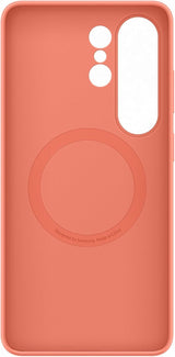Samsung Galaxy S26 Ultra 6.9" Silicone Magnet Case Coral Red - EF-ES948COEGWW